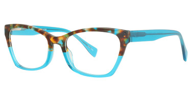 Marie Claire Eyeglasses 6311 Aqua Tortoise