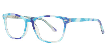 PEACE LOVE CHEERFUL CRYSTAL / BLUE