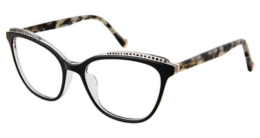 BETSEY JOHNSON Eyeglasses TRUTH OR DARE Black/BLK