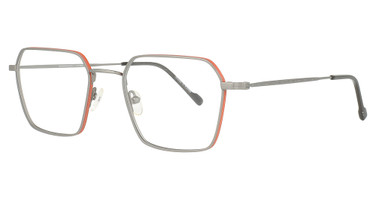 Scott Harris Eyeglasses Scott Harris 862 Gunmetal / Orange/3
