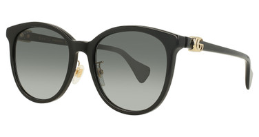 Gucci Eyeglasses GG1180SK BLACK-BLACK-GREY/002