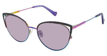 BETSEY JOHNSON Eyeglasses THE GLITTER GIRLS Oil/OIL