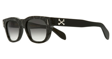 Cutler and Gross Eyeglasses GFOP00353ICS LEOPARD ON BLACK/005