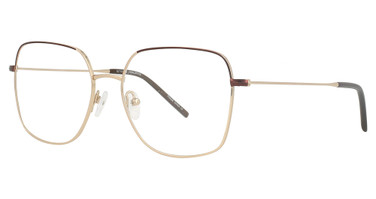 Elegante Eyeglasses ELT121 Chocolate/Gold/6