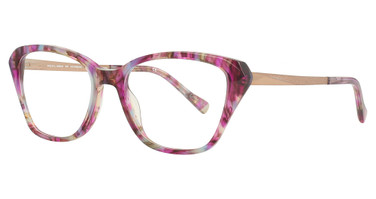 ADIRA Eyeglasses Katherine PURPLE MULTI HORN