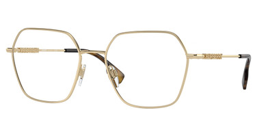 Burberry Eyeglasses BE1381 LIGHT GOLD/1109
