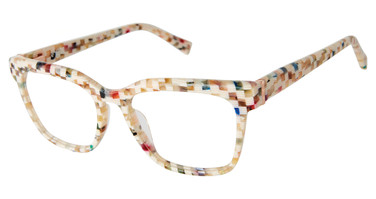 gx by GWEN STEFANI Eyeglasses GX105 bone checker/BON