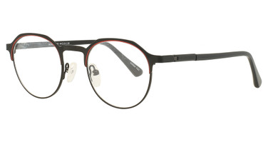 Continental Optical Imports Eyeglasses Fregossi Kids 338 Black/Red