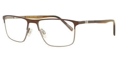 OAKNYC Eyeglasses O3019 Brown & Steel/10