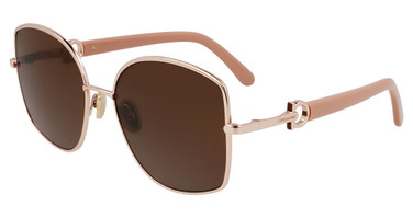 Ferragamo Eyeglasses SF304SN ROSE GOLD/NUDE GRADIENT/772