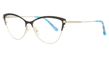 Encore Vision Eyeglasses Odette Black/Silver