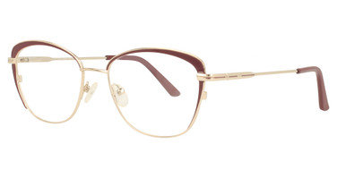 Lido West Eyeworks Eyeglasses RITA PLUM/GOLD