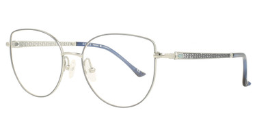 Grace Eyeglasses G8173 GRY BLU/GNMETAL/C2