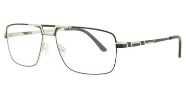 Gridiron Eyeglasses RIVER BLK/SILVER/C1