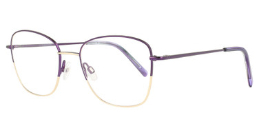 Vue Eyeglasses V1160 PURPLE/GOLD/C1