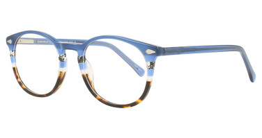 Easyclip Eyeglasses EC698 Blue & Tortoise/50