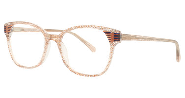 Takumi Eyeglasses TK1299 Peach & Crystal/10