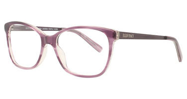 Ellen Tracy Eyeglasses Darwin PURPLE HORN