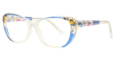 Enhance Eyeglasses 4493 Blue