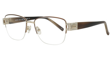 Helium Eyeglasses 4516 Gold/Maple