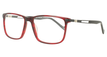 Turboflex Eyeglasses TX150 Dark Red & Black/30