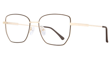 Zimco Eyeglasses MEMORY FLEX 2 GOLD BROWN