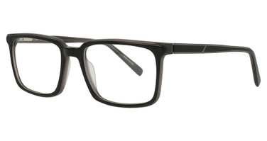 Marchon NYC Eyeglasses M-3029 BLACK/MATTE SMOKE LAMINATE/005