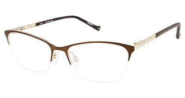 Tura Eyeglasses R713 brown/gold/BRN