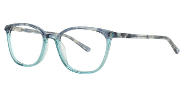 NRG Eyeglasses R5125 Blue Tortoise/Teal/C-2