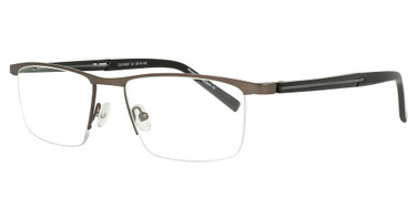 club level designs Eyeglasses CLD9405 Dark Gunmetal/C-2