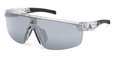 Adidas Sport Eyeglasses SP0109 crystal / smoke mirror/26C