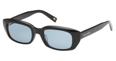 Abercrombie & Fitch Kids Eyeglasses AK00002 shiny black / green/01N