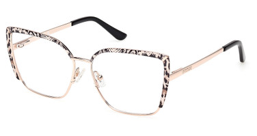 Guess? Eyeglasses GU50249 shiny rose gold/028
