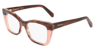 Ferragamo Eyeglasses SF3052 TORTOISE/ROSE/243