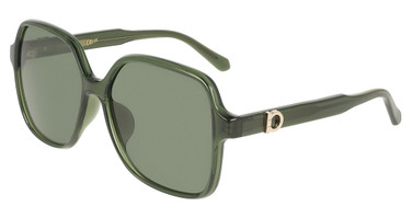 Ferragamo Eyeglasses SF2069SELB TRANSPARENT GREEN/317