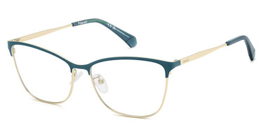 Polaroid Eyeglasses PLD D584/G/US MT GD GRN/0821