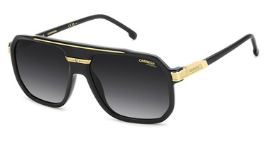 Carrera Eyeglasses CARRERA 1077/S BLK GOLD B/02M2