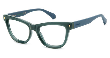Polaroid Eyeglasses PLD D576 TEAL/0ZI9