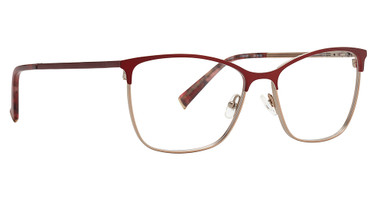 Trina Turk Eyeglasses Ariana Burgundy/CRI