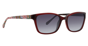 Vera Bradley Eyeglasses Sheridan Burgundy/LNP