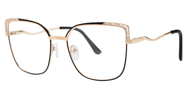 Trendspotter Eyeglasses SUPREME 4 GOLD BLACK
