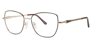 Trendspotter Eyeglasses SUPREME 5 GOLD BROWN