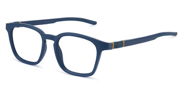 BFlex Eyeglasses B-BRAVE SATIN NAVY ORANGE/02