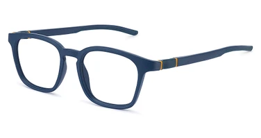 BFlex Eyeglasses B-BRAVE SATIN NAVY ORANGE/02