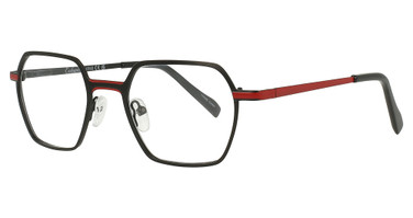 Enhance Eyeglasses 4560 Black/Red
