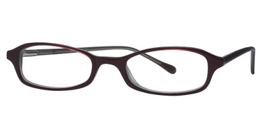 Optimate Eyeglasses BZ10 BURGUNDY/BG