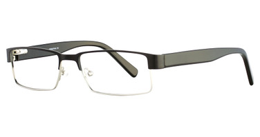 Serafina Eyewear Eyeglasses Zander Black Silver