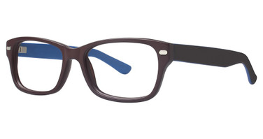 ModZ Eyeglasses Hartford brown matte/blue