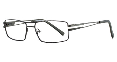 WIDE GUYZ Eyeglasses WGUYZ COSTELLO Black