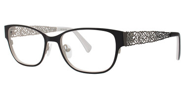 Vavoom/Vivian Morgan Eyeglasses 8044 Black/White